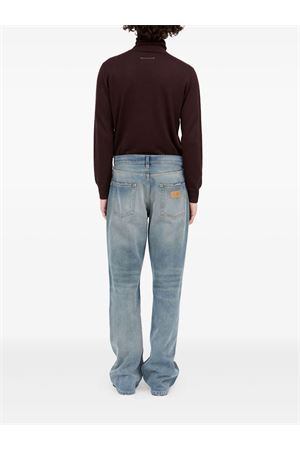 Light blue five-pocket jeans MM6 MAISON MARGIELA | SH2LA0040M30017965